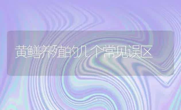 黄鳝养殖的几个常见误区 | 动物养殖百科