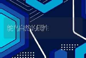 鸵鸟自然的属性