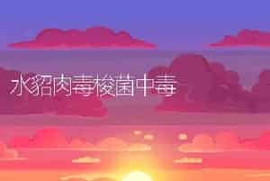 水貂肉毒梭菌中毒