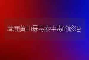茸鹿黄曲霉毒素中毒的诊治